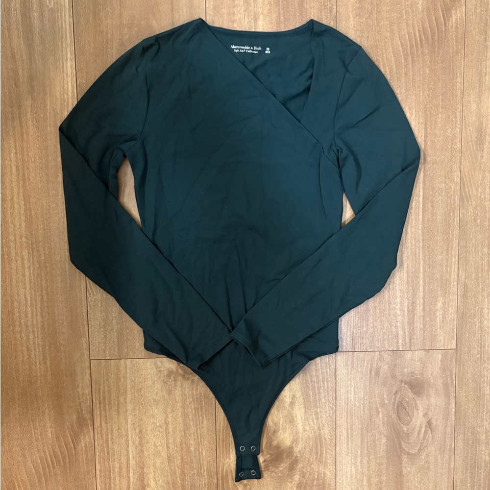 Abercrombie & Fitch Dark Green Bodysuit